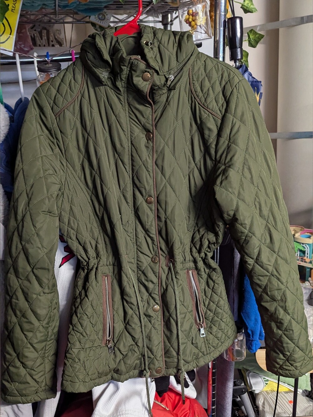 Olive Green Haute Monde Jacket